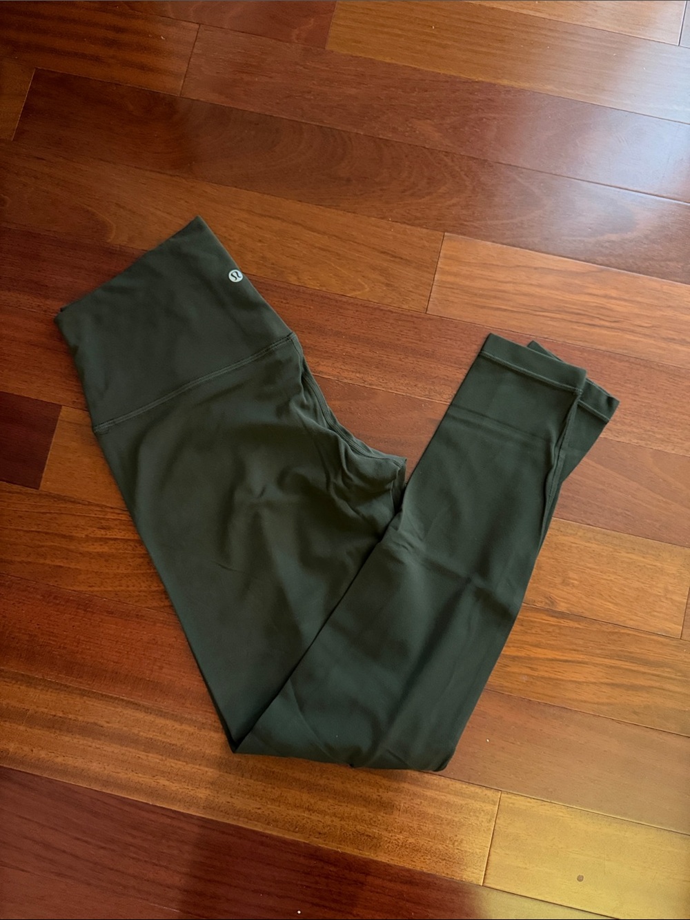 lululemon athletica Olive Green High-Rise Leggings